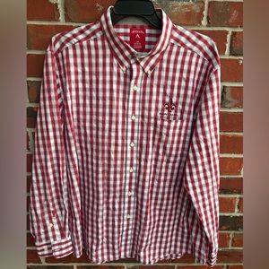 Antigua University of Louisiana Ragin’ Cajuns Long Sleeve Button Down XXL Shirt